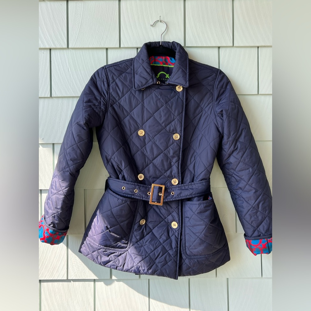 C. Wonder navy blue quilted jacket - Size XS